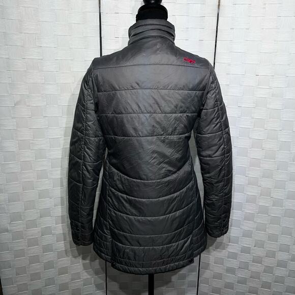 Outdoor Research Women’s Primaloft Breva Jacket Size Small Grey And Pink Outdoor - Picture 4 of 16